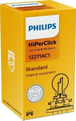 Glühlampe, Blinkleuchte 12 V 16 W PCY16W PHILIPS 12271AC1 Bild Glühlampe, Blinkleuchte 12 V 16 W PCY16W PHILIPS 12271AC1