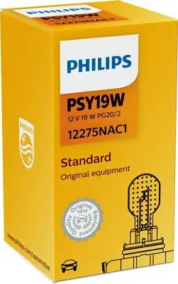 Glühlampe, Blinkleuchte 12 V 19 W PSY19W PHILIPS 12275NAC1 Bild Glühlampe, Blinkleuchte 12 V 19 W PSY19W PHILIPS 12275NAC1