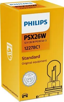 Glühlampe, Park-/Positionsleuchte 12 V 26 W PSX26W PHILIPS 12278C1