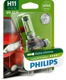 Glühlampe, Fernscheinwerfer 12 V 55 W H11 PHILIPS 12362LLECOB1