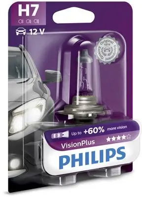 Glühlampe, Fernscheinwerfer 12 V 55 W H7 PHILIPS 12972VPB1