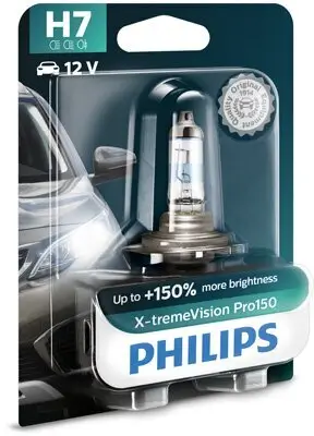 Glühlampe, Fernscheinwerfer 12 V 55 W H7 PHILIPS 12972XVPB1