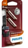 Glühlampe, Kennzeichenleuchte 24 V 5 W C5W Soffittenlampe PHILIPS 13844B2