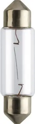 Glühlampe, Kennzeichenleuchte 24 V 5 W C5W Soffittenlampe PHILIPS 13844B2 Bild Glühlampe, Kennzeichenleuchte 24 V 5 W C5W Soffittenlampe PHILIPS 13844B2