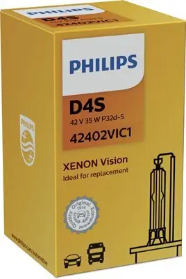 Glühlampe, Fernscheinwerfer 42 V 35 W D4S (Gasentladungslampe) PHILIPS 42402VIC1 Bild Glühlampe, Fernscheinwerfer 42 V 35 W D4S (Gasentladungslampe) PHILIPS 42402VIC1