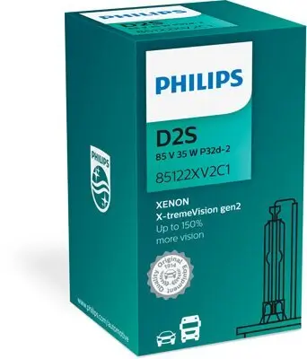 Glühlampe, Fernscheinwerfer 85 V 35 W D2S (Gasentladungslampe) PHILIPS 85122XV2C1