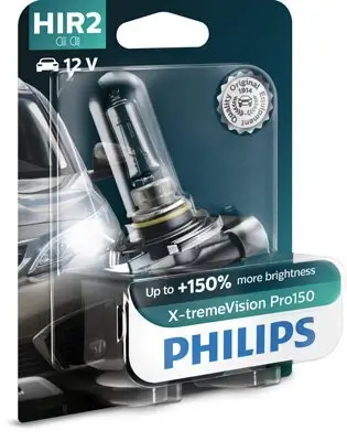 Glühlampe, Fernscheinwerfer 12 V 55 W HIR2 PHILIPS 9012XVPB1