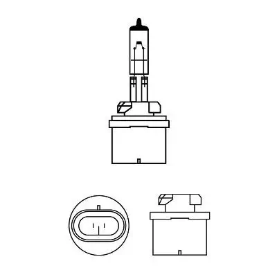 Glühlampe, Nebelscheinwerfer 12 V 27 W H27W/1 PHILIPS 12059C1 Bild Glühlampe, Nebelscheinwerfer 12 V 27 W H27W/1 PHILIPS 12059C1