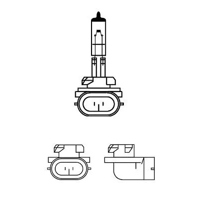 Glühlampe, Nebelscheinwerfer 12 V 27 W H27W/2 PHILIPS 12060C1 Bild Glühlampe, Nebelscheinwerfer 12 V 27 W H27W/2 PHILIPS 12060C1