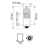 Glühlampe, Blinkleuchte 12 V 6 W H6W Miniatur-Halogenlampe PHILIPS 12036WVUB2 Bild Glühlampe, Blinkleuchte 12 V 6 W H6W Miniatur-Halogenlampe PHILIPS 12036WVUB2