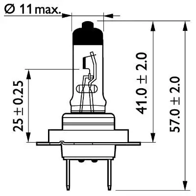 Glühlampe, Fernscheinwerfer 24 V 70 W H7 PHILIPS 13972MLC1 Bild Glühlampe, Fernscheinwerfer 24 V 70 W H7 PHILIPS 13972MLC1