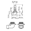 Glühlampe, Fernscheinwerfer 12 V 60 W HB3 PHILIPS 9005PRB1 Bild Glühlampe, Fernscheinwerfer 12 V 60 W HB3 PHILIPS 9005PRB1