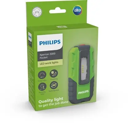 Handleuchte 3,7 V 1800 mAh PHILIPS X30POCKX1 Bild Handleuchte 3,7 V 1800 mAh PHILIPS X30POCKX1