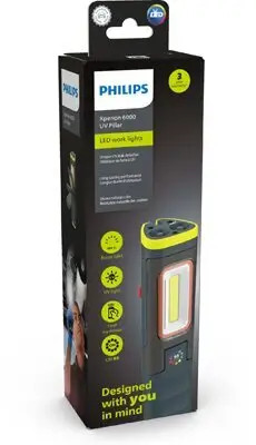 Handleuchte 3,7 V 4400 mAh PHILIPS X60UVPIX1 Bild Handleuchte 3,7 V 4400 mAh PHILIPS X60UVPIX1