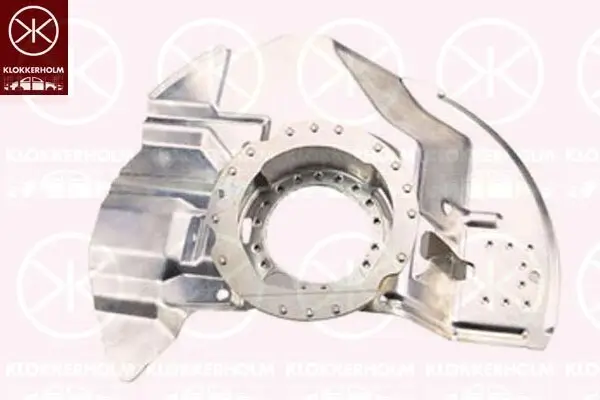 Spritzblech, Bremsscheibe Vorderachse links KLOKKERHOLM 0061377