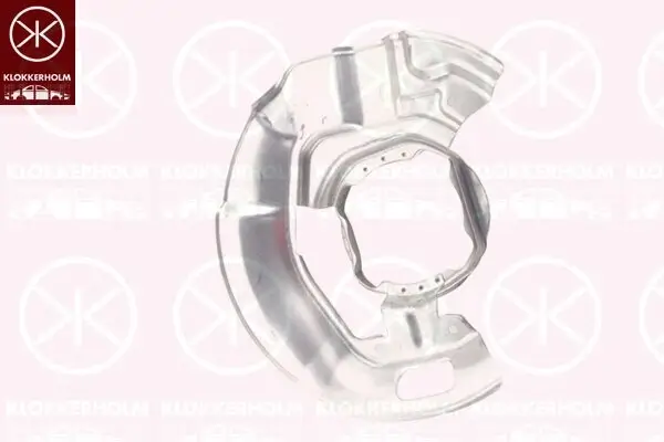 Spritzblech, Bremsscheibe Vorderachse links KLOKKERHOLM 0065375