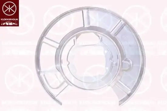 Spritzblech, Bremsscheibe Hinterachse links KLOKKERHOLM 0066875 Bild Spritzblech, Bremsscheibe Hinterachse links KLOKKERHOLM 0066875