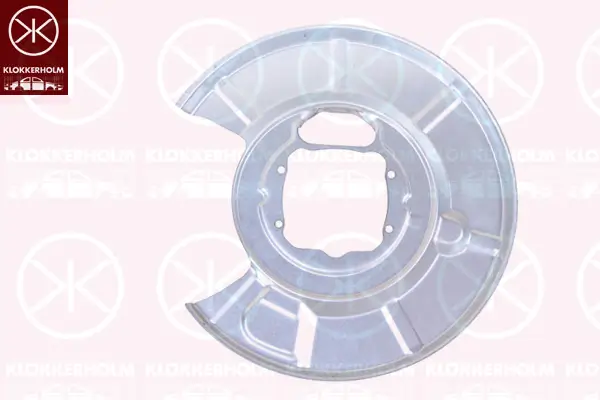 Spritzblech, Bremsscheibe Hinterachse rechts KLOKKERHOLM 0066878