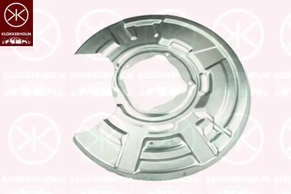 Spritzblech, Bremsscheibe Hinterachse links KLOKKERHOLM 0067877