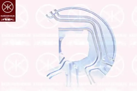 Spritzblech, Bremsscheibe Vorderachse links KLOKKERHOLM 0093377 Bild Spritzblech, Bremsscheibe Vorderachse links KLOKKERHOLM 0093377