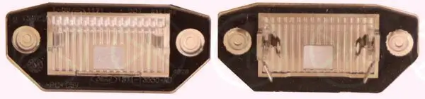 Kennzeichenleuchte KLOKKERHOLM 25550850