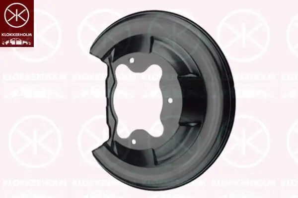 Spritzblech, Bremsscheibe Hinterachse KLOKKERHOLM 2941870