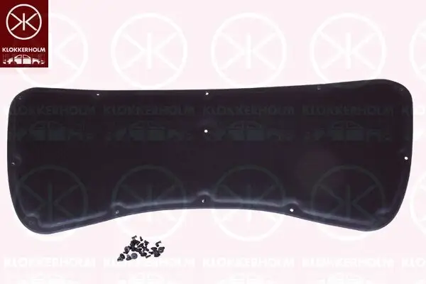 Motorraumdämmung Motorhaube KLOKKERHOLM 31772850