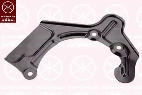Spritzblech, Bremsscheibe Vorderachse links KLOKKERHOLM 9504377