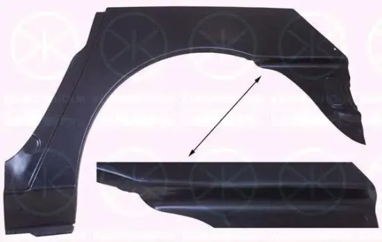 Seitenwand hinten links KLOKKERHOLM 9590581 Bild Seitenwand hinten links KLOKKERHOLM 9590581