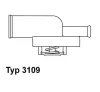 Thermostat, Kühlmittel BorgWarner (Wahler) 3109.87D Bild Thermostat, Kühlmittel BorgWarner (Wahler) 3109.87D