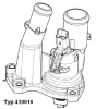 Thermostat, Kühlmittel BorgWarner (Wahler) 410016.98D