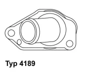 Thermostat, Kühlmittel BorgWarner (Wahler) 4189.87D