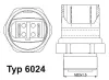 Temperaturschalter, K&uuml;hlerl&uuml;fter BorgWarner (Wahler) 6024.95D