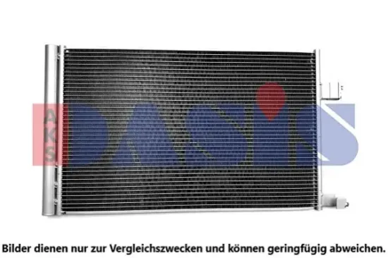 Kondensator, Klimaanlage AKS DASIS 022010N Bild Kondensator, Klimaanlage AKS DASIS 022010N