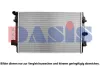 Kühler, Motorkühlung AKS DASIS 040006N