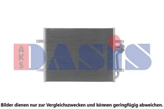 Kondensator, Klimaanlage AKS DASIS 042016N Bild Kondensator, Klimaanlage AKS DASIS 042016N