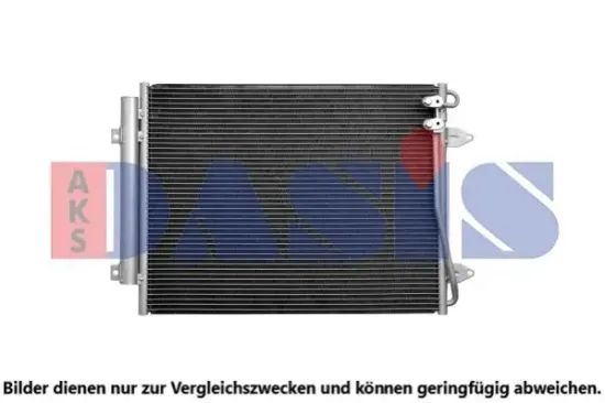 Kondensator, Klimaanlage AKS DASIS 042048N Bild Kondensator, Klimaanlage AKS DASIS 042048N