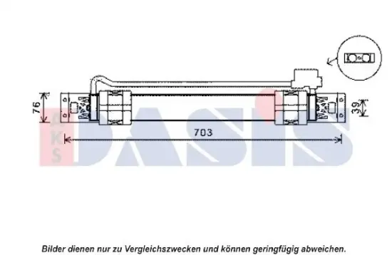 Ölkühler, Motoröl AKS DASIS 046023N Bild Ölkühler, Motoröl AKS DASIS 046023N