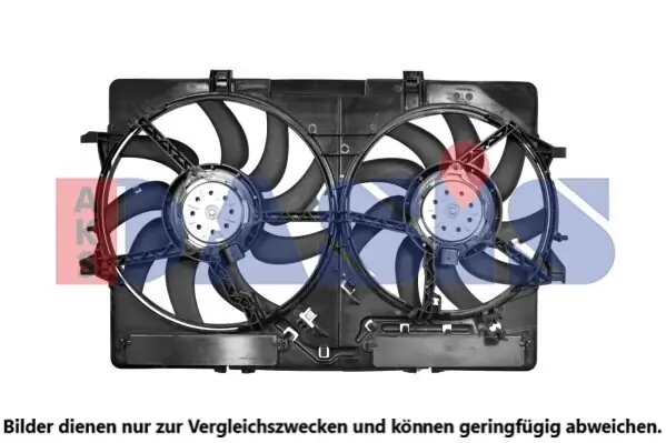 Lüfter, Motorkühlung 12 V AKS DASIS 048030N