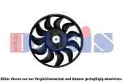 Lüfter, Motorkühlung 12 V AKS DASIS 048180N