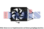 Lüfter, Motorkühlung 12 V AKS DASIS 048184N