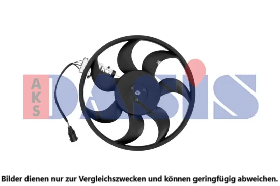 Lüfter, Motorkühlung 12 V AKS DASIS 048187N Bild Lüfter, Motorkühlung 12 V AKS DASIS 048187N