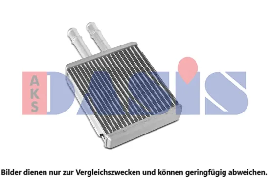 Wärmetauscher, Innenraumheizung AKS DASIS 049022N Bild Wärmetauscher, Innenraumheizung AKS DASIS 049022N