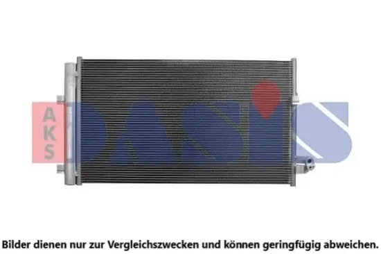 Kondensator, Klimaanlage AKS DASIS 052034N Bild Kondensator, Klimaanlage AKS DASIS 052034N