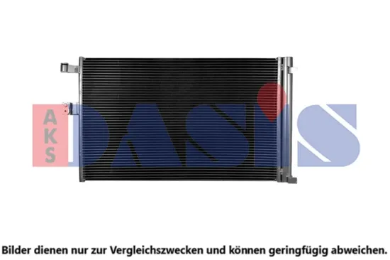 Kondensator, Klimaanlage AKS DASIS 052042N Bild Kondensator, Klimaanlage AKS DASIS 052042N