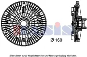 Kupplung, Kühlerlüfter AKS DASIS 058013N