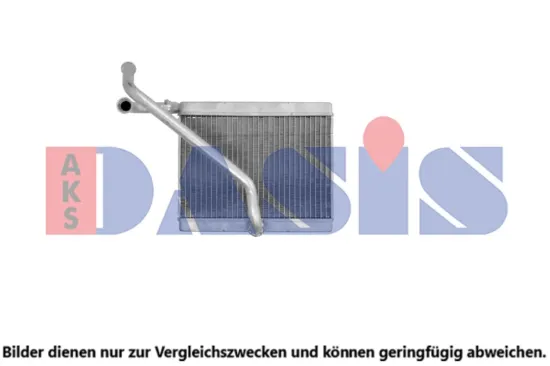Wärmetauscher, Innenraumheizung AKS DASIS 059021N Bild Wärmetauscher, Innenraumheizung AKS DASIS 059021N