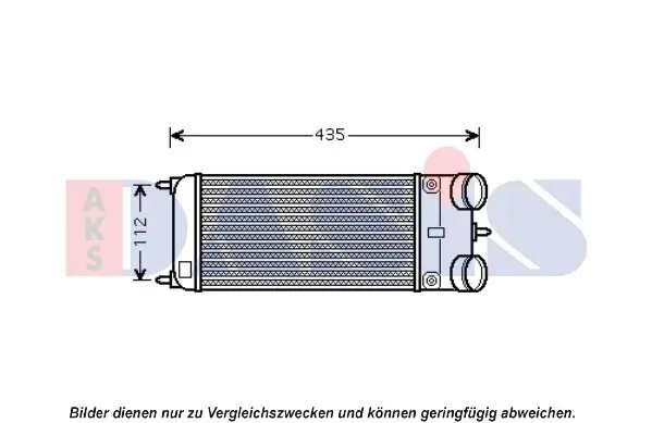 Ladeluftkühler AKS DASIS 067013N