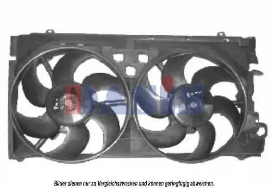 Lüfter, Motorkühlung 12 V AKS DASIS 068022N Bild Lüfter, Motorkühlung 12 V AKS DASIS 068022N