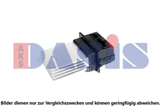 Widerstand, Innenraumgebläse 12 V AKS DASIS 068088N Bild Widerstand, Innenraumgebläse 12 V AKS DASIS 068088N